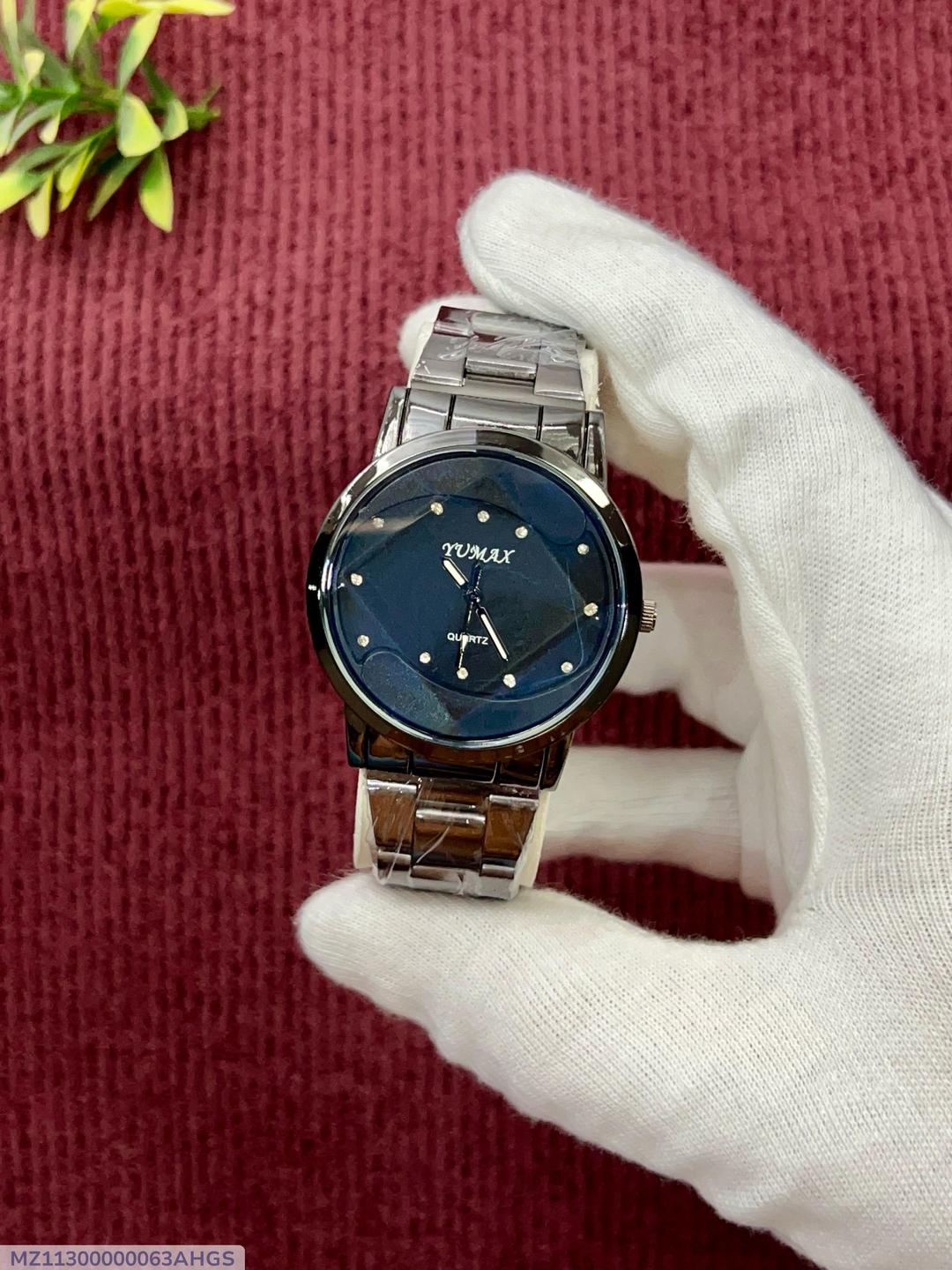 MEN'S QUARTZ CHAIN STRAP WATCH