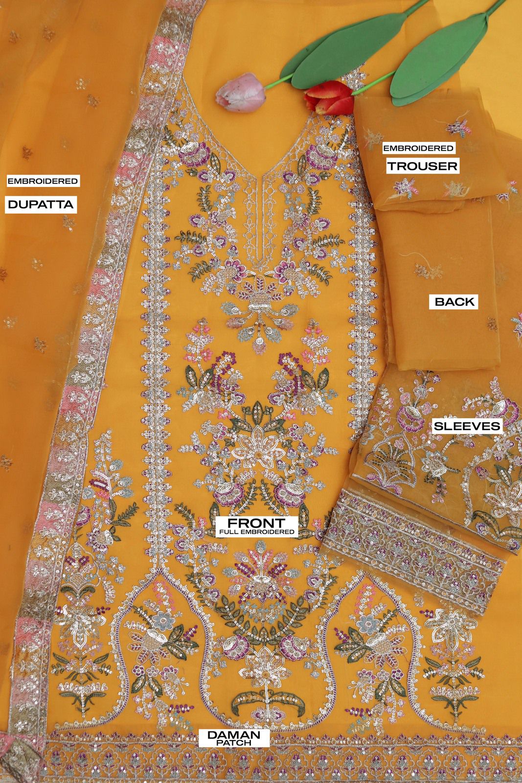 MARIA B LUXURY WEDDING & PARTY WEAR ORGANZA