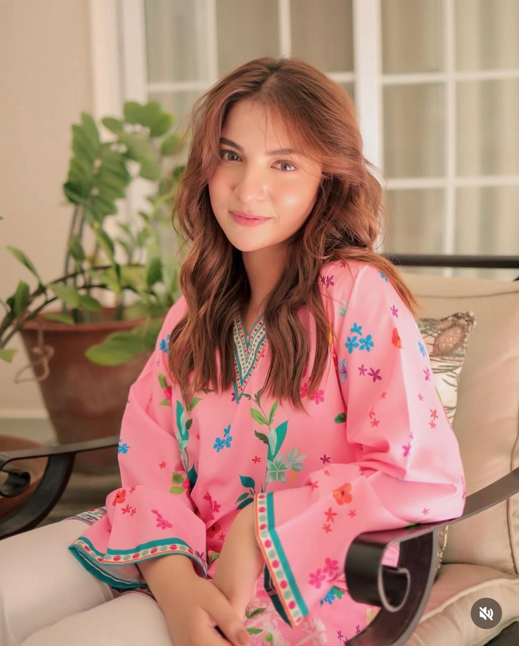 Dananeer Printed 2 PC Fabric Silk Suit