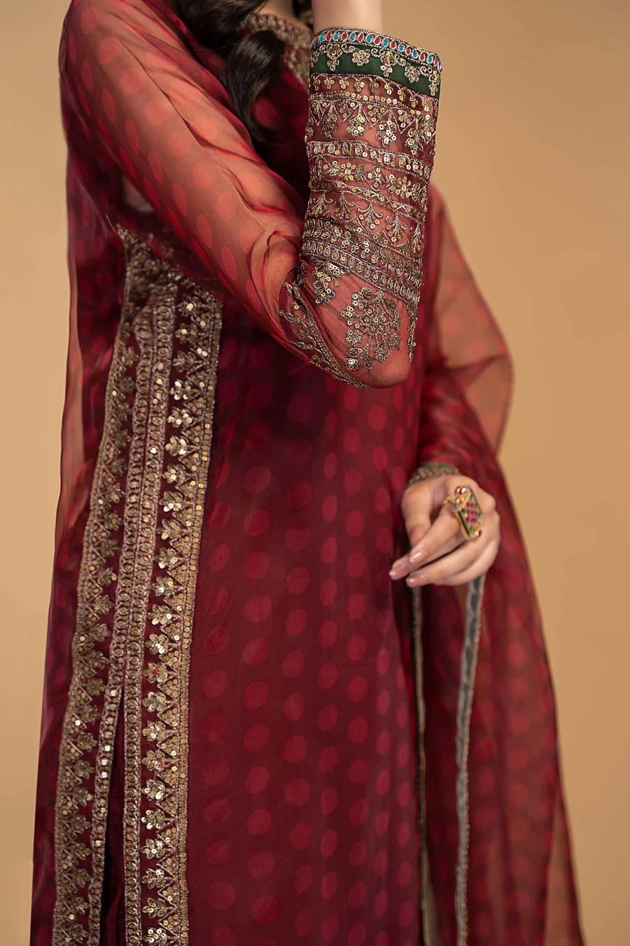 MARIA B UNSTITCHED 3 PIECE SUIT