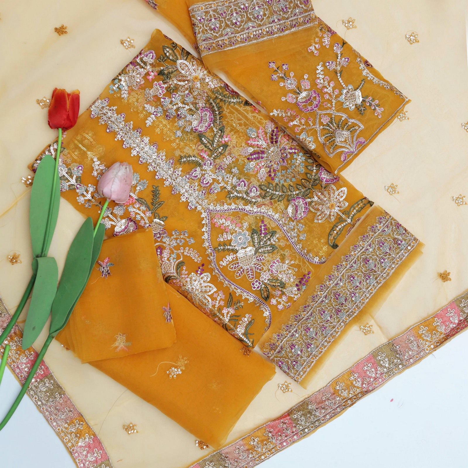 MARIA B LUXURY WEDDING & PARTY WEAR ORGANZA